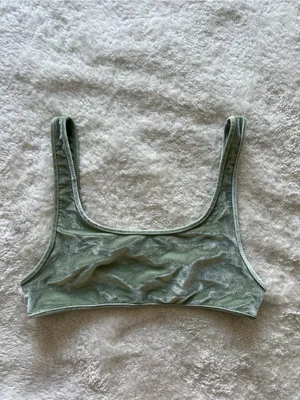 Triangl Aimee Velvet Bikini Top XL Bottom S thumbnail 8