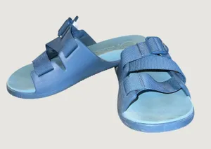 Chaco‎ Chillos Slide Sandals Womens Size 7 Ocean Blue Adjustable Comfort Casual thumbnail 1