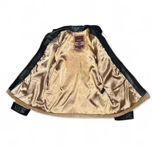 Reed Leather Sportswear Tan Suede Jacket Women’s Size M Genuine Leather thumbnail 5