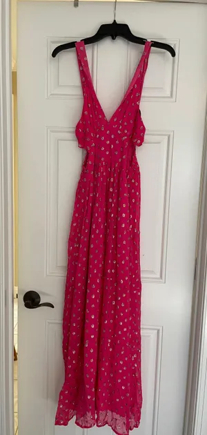 Lulus Pink Maxi Dress thumbnail 1