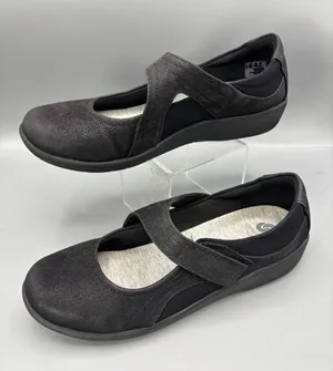 Cloudsteppers by Clarks Sillian Bella Shoes Womens 9.5M Black Walking 61021613 thumbnail 1