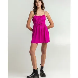 Free People Women’s Meant to Be Mini Slip Dress in Orchid Pink Size Small NWOT thumbnail 4