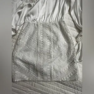 Revolve x Michael Costello Shandy white mini dress thumbnail 7