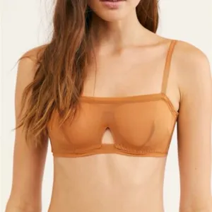 Free People We are HAH Wired Bra in Brown Sugar thumbnail 1