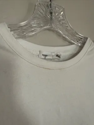Good American White Crewneck Tee thumbnail 3