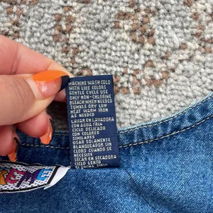 Route 66 Extreme Vintage Denim Overall Dress Large thumbnail 5