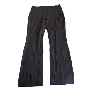 Athleta Move Easy Split Hem Pants Womens 14 Petite Short Black Flare athleisure thumbnail 5
