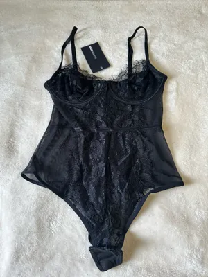 FashioNova Black lace lingerie thumbnail 1