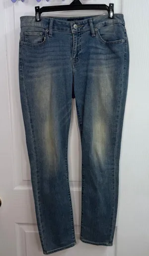 Lucky Brand blue medium wash‎ Lolita skinny cotton stretch jeans casual pants 6 thumbnail 1