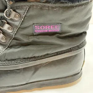 Vintage Sorel Kaufman Duck Boots Womens 10 Winter Rain Snow Ankle Lace Up thumbnail 7