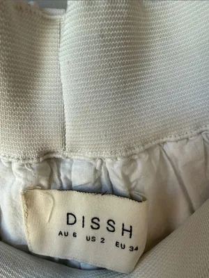Dissh Rhea Cotton Shorts White thumbnail 4