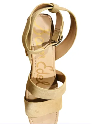 Sam Edelman Rosalind Platform Sandal In Sesame Size 8 NWOT thumbnail 9