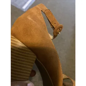 Sun + Stone Womens Reeta Faux Leather Peep Toe Platform Sandals Shoes Sz 11 thumbnail 11