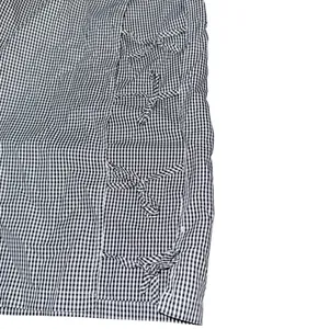 CIDER Y2K Gingham Wide Leg Pants NWT High Waisted Plaid Side Tie Loose Fit Sz M thumbnail 7