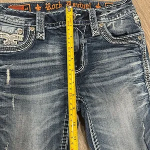 Rock Revival Beet Red Mid-Rise Skinny Stretch Jean thumbnail 11