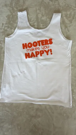 HOOTERS Tank Top Women's White thumbnail 4