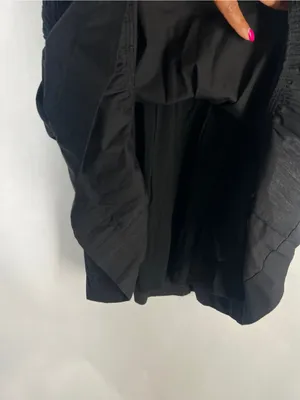 Anthropologie Somerset Tier Spaghetti Strap Mini Dress Black Size L thumbnail 8