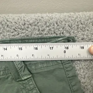 American Eagle Stovepipe Utility Pants Green Gorpcore Wide Leg Women's 16 x 30 thumbnail 8
