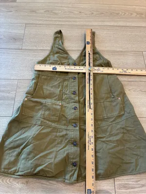 We the Free People Women’s Pocket Full of Sunshine Dress Green Size M thumbnail 3