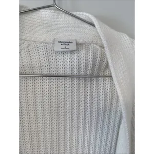 Abercrombie & Fitch Chunky Knit Open Cardigan Sweater Women's Size Small 2727 thumbnail 5