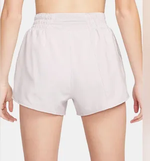 Nike One Women's Dri-FIT High-Waisted 3" Brief-Lined Shorts thumbnail 2