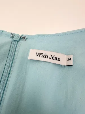With Jean Coupe Dress in Clear Water thumbnail 6
