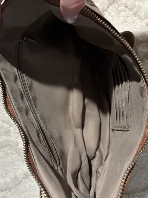 Cluci brown crossbody bag thumbnail 3
