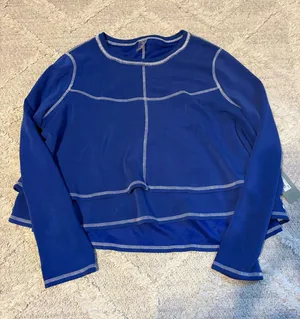 Blue Altar’d state revival top size L thumbnail 1