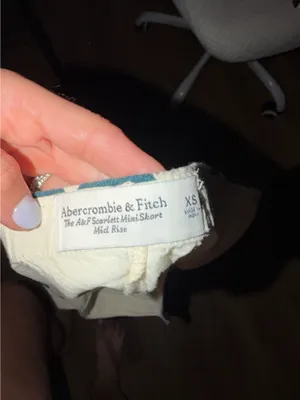 Abercrombie Linen Mini Skort Mid-Rise thumbnail 2