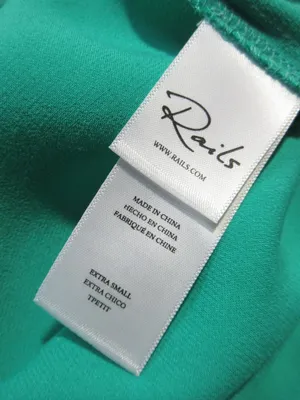 NWT Rails Maya in Jade Green Bias Cut Satin A-line Side Slit Slip Skirt XS thumbnail 8