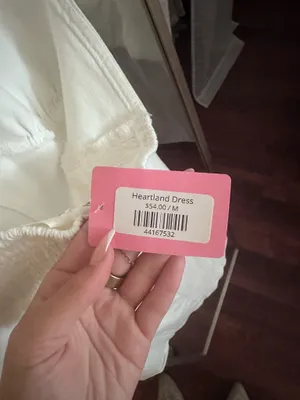 White Denim Dress Size M thumbnail 4