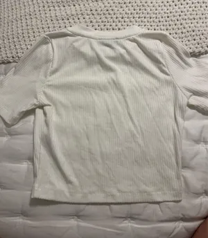 White Fox Crop Top thumbnail 2