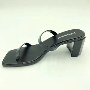 NWOT Black Jeffrey Campbell Jamm-3 Jelly Slide Sandal Heels Size 10 thumbnail 4