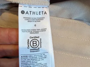 Athleta Headlands Hybrid Trek Joggers Pants Trousers Khaki Tan Size 6 thumbnail 11