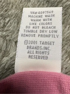 Target Pink Tank Top with Cream Trim - Lucky Duck Graphic thumbnail 4