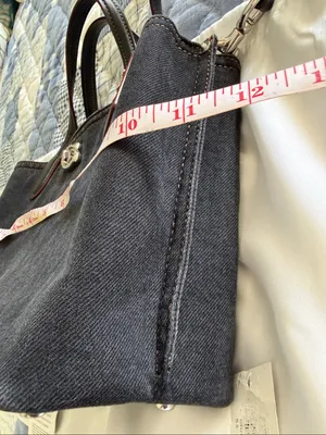 Coach Willow 24 Black Denim thumbnail 12