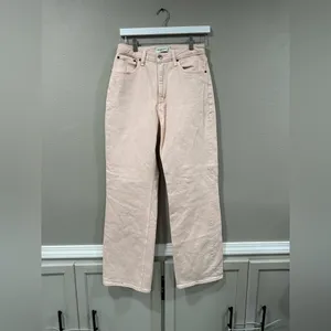 Abercrombie 90’s Relaxed Straight Jean Light Pink thumbnail 7