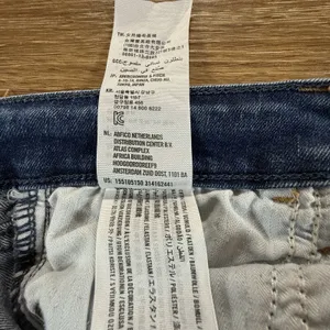 Abercrombie & Fitch Women's 2S Super Skinny Jeans Distressed Blue W26 L29 thumbnail 3