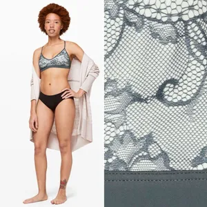 Lululemon Live In Lace Bralette in Nightcap / Polar Ice Size L thumbnail 7