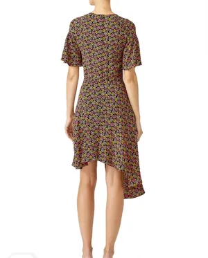 A.L.C. Floral Tilly Dress Size 6 thumbnail 2