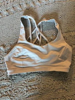 Lululemon Free to Be Serene Bra - Feather Pink, 6 thumbnail 2