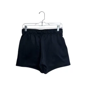 Nike Dri Fit Sweat Shorts Black Logo Waistband Mid-rise Athleisure thumbnail 6