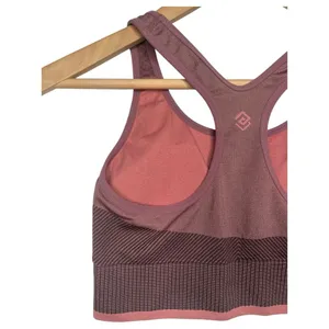 ThirdLove Sports Bra Womens S Kinetic Impact Seamless Light Padding Mauve Pink thumbnail 10