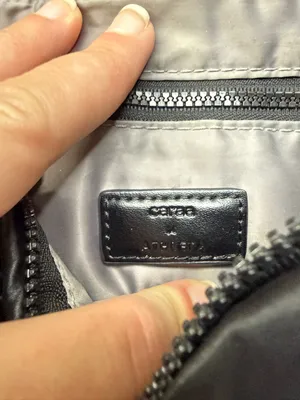 ATHLETA x Caraa Black Puffer Crossbody Bag/Purse thumbnail 6