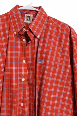 Cinch men’s L/S classic fit medallion button down shirt red size medium thumbnail 3