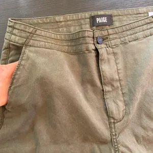 Paige Mayslie Utility Jogger Pants‎ Olive Green Lyocell Drawstring Hem Womens 30 thumbnail 12