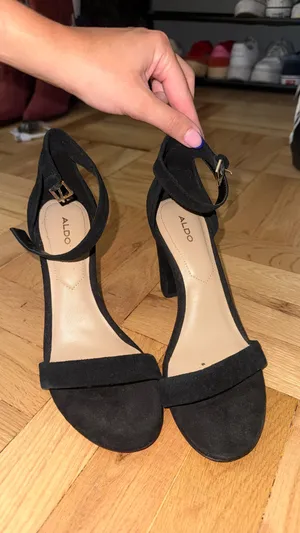 Aldo Women’s Black Two Strap Heels thumbnail 3