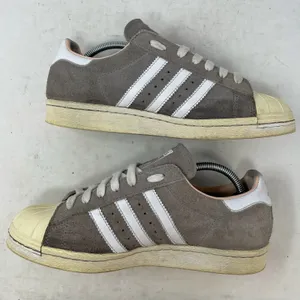 Adidas Original MI Superstar Shell Top Sneakers Womens 6.5 Grey thumbnail 8
