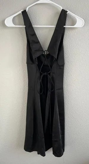 Princess Polly Black Mini Dress thumbnail 2