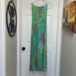 Lilly Pulitzer Marlisa Sun Dance Strapless Maxi Dress thumbnail 7